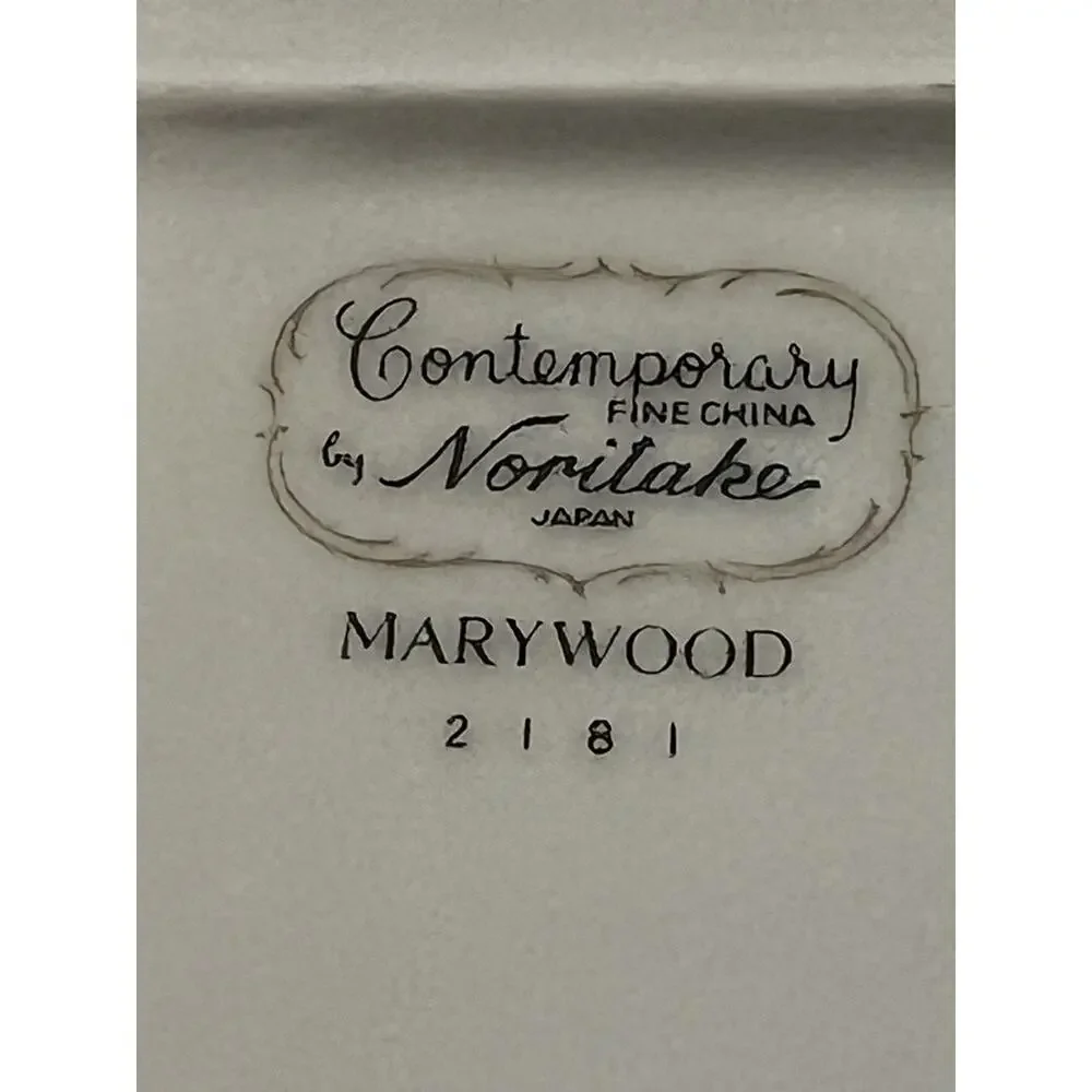 Noritake marywood pattern